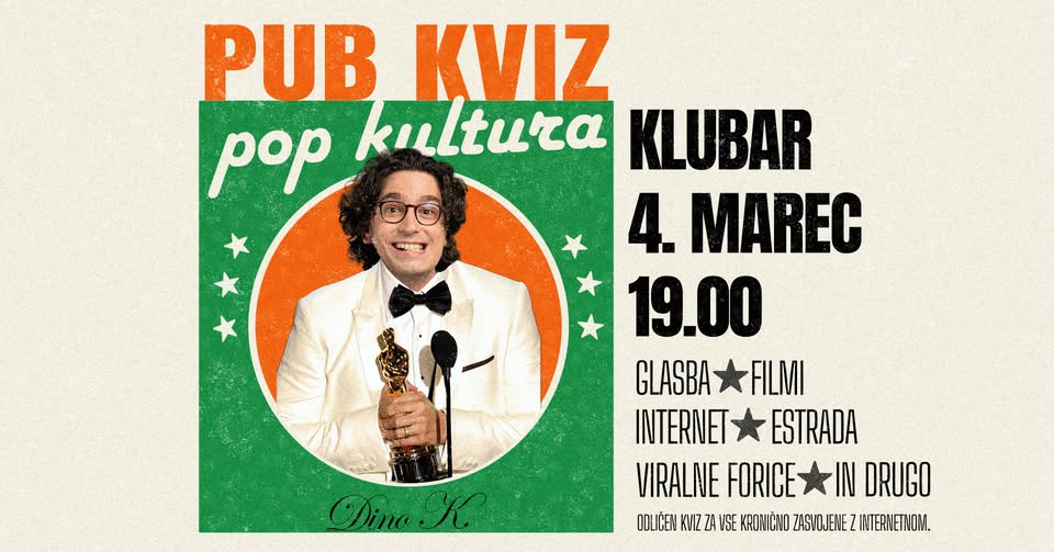 Dinotov pub kviz - Pop kultura!