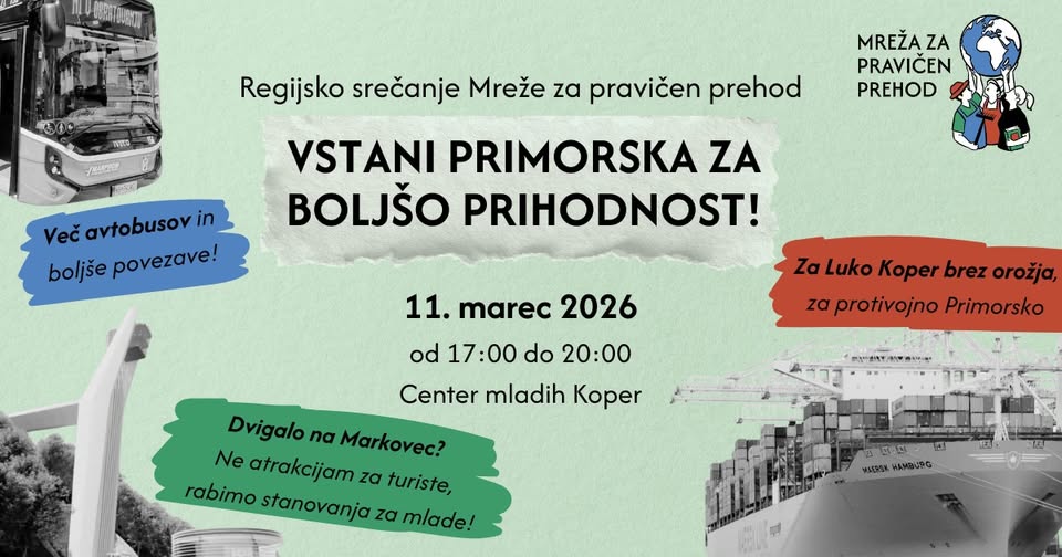 Vstani Primorska za boljšo prihodnost!
