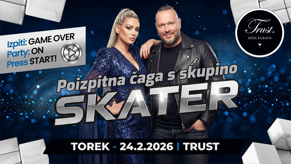 POIZPITNA ČAGA s skupino ✰ 𝗦𝗞𝗔𝗧𝗘𝗥 ✰