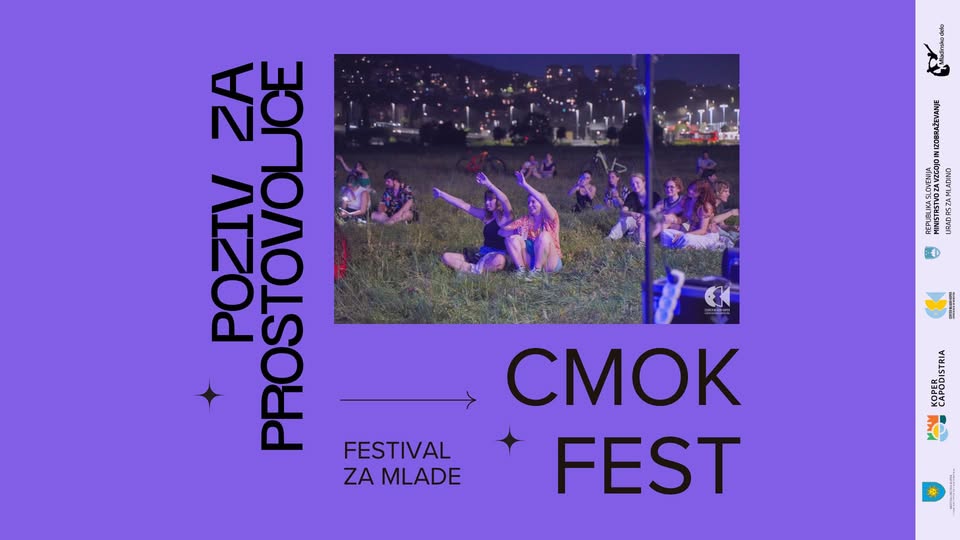 CMoKFEST 2026 - Poziv za prostovoljce