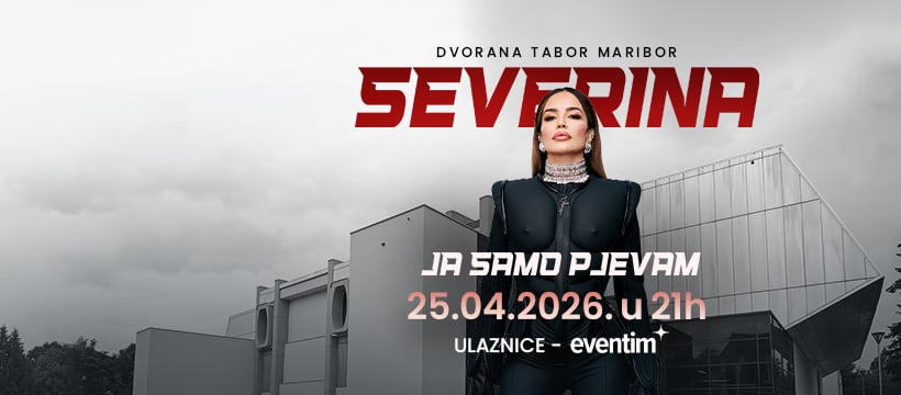 SEVERINA / JA SAMO PJEVAM / 25.04.2026 @DVORANA TABOR, MARIBOR