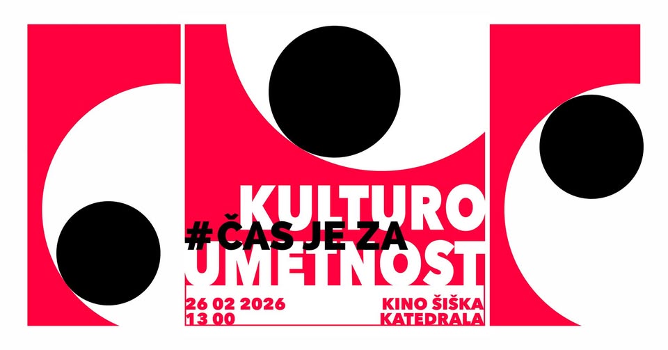 #ČASJEZA KULTURO, UMETNOST I Soočenje kulturnikov in političnih strank