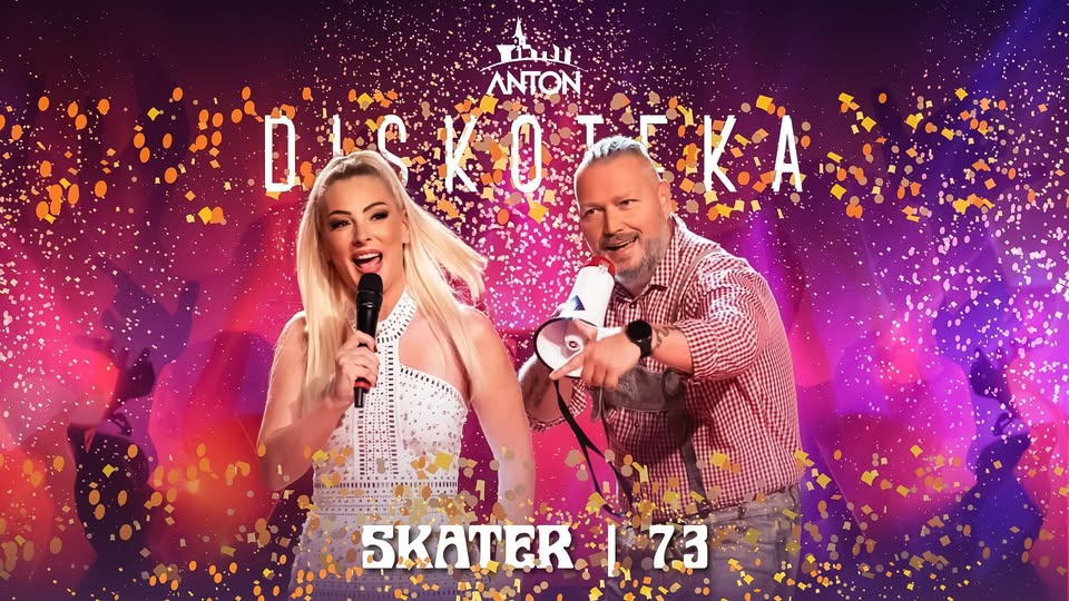 Skater @Diskoteka Anton - Sobota, 7. 3. 2026