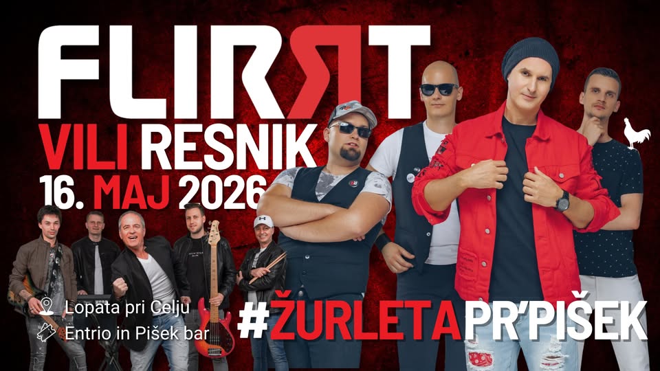 FLIRRT IN VILI RESNIK: ŽUR LETA PR’PIŠEK 2026
