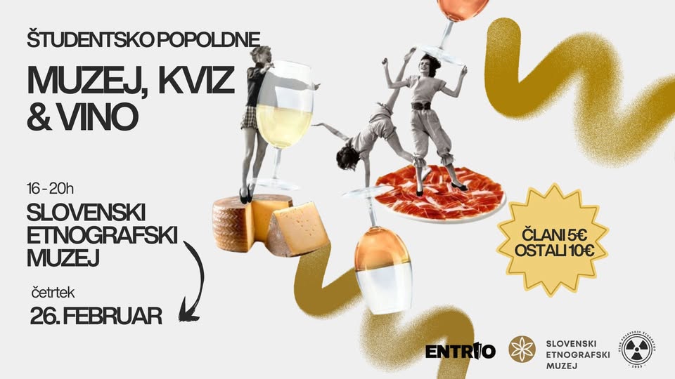 muzej, kviz & vino | študentsko popoldne v SEM-u