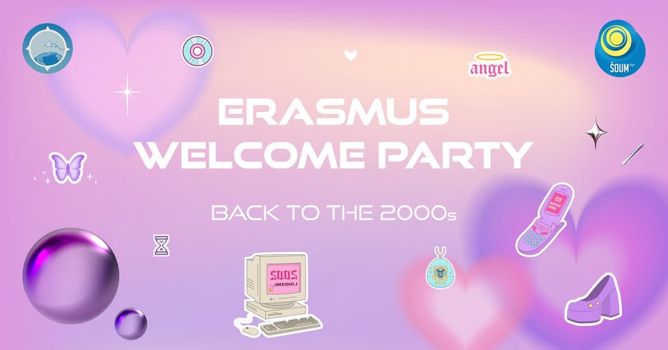 Erasmus Welcome Party: Back to the 2000s