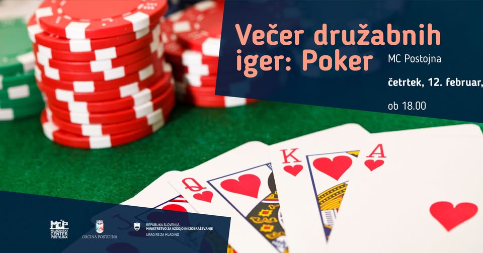 Večer družabnih iger: Poker