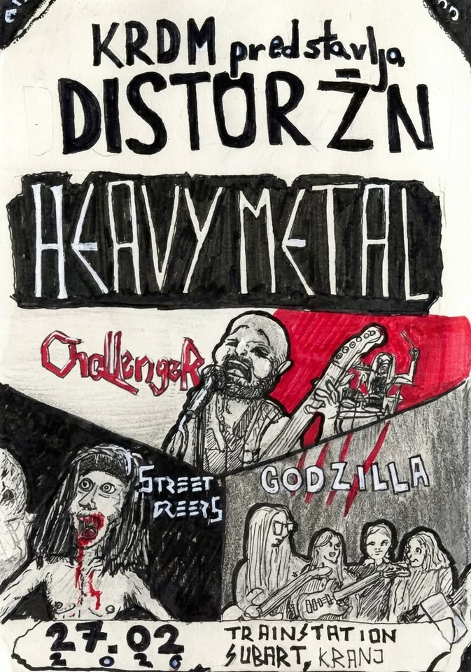 Distoržn: Challenger, Street Creeps, Godzilla