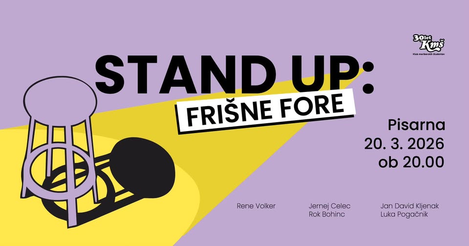 Stand up: Frišne fore