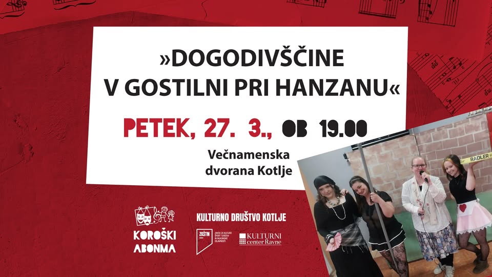 DOGODIVŠČINE V GOSTILNI PRI HANZANU