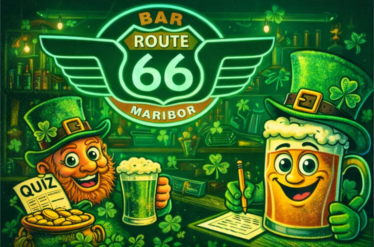 1. Pub kviz & St. Patrick' s Day v Route 66 Maribor