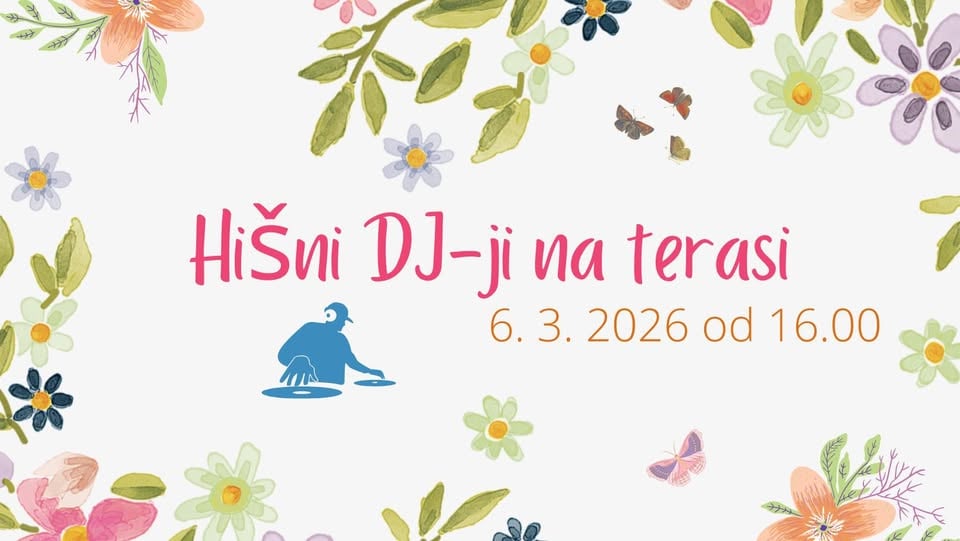 Hišni DJ-i na terasi