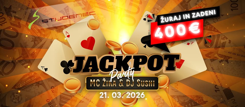ŽURAJ IN ZADENI 400EUR l Mc Žika & Dj Sushi- Diskoteka Studenec