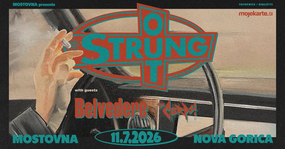 STRUNG OUT + support Belvedere, The Corps