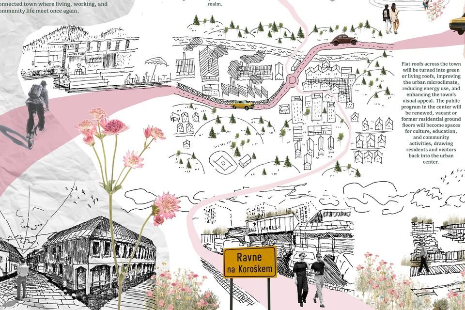 Intra-strukture: Razstava umetnostnih refleksij in arhitekturnih vizij Raven na Koroškem