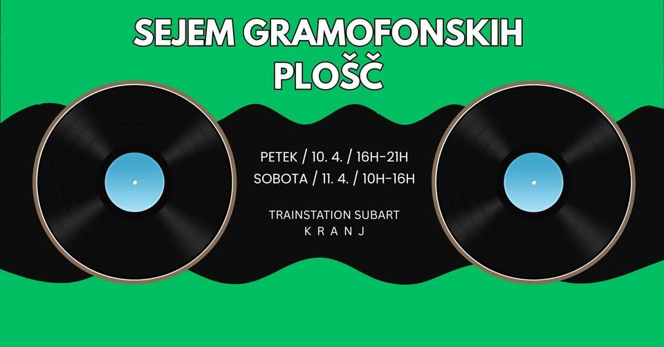 Sejem gramofonskih plošč v Kranju