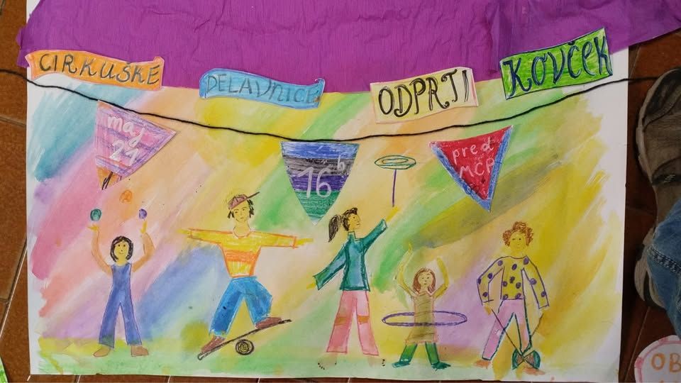 Cirkuške delavnice Odprti kovček