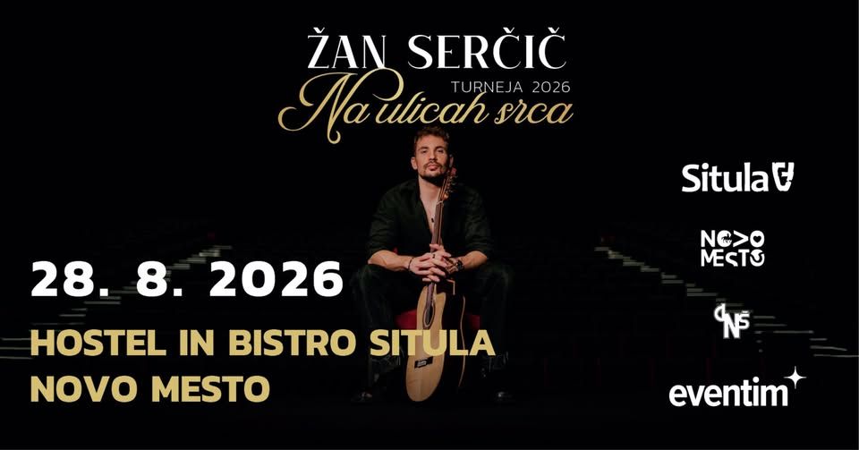 Žan Serčič: Na ulicah srca (Novo mesto)