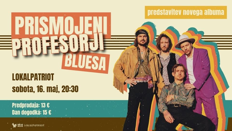 Koncert: Prismojeni profesorji Bluesa