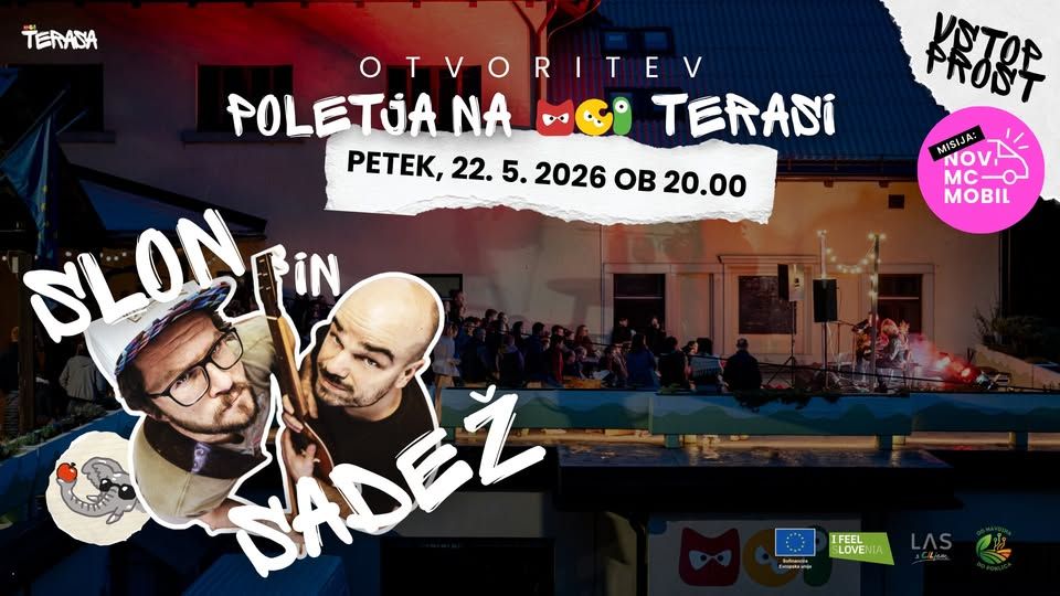 Slon in Sadež - Otvoritev Poletja na MCI Terasi