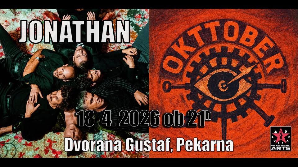 Koncert: JONATHAN (Rijeka), OKTTOBER (Mb)