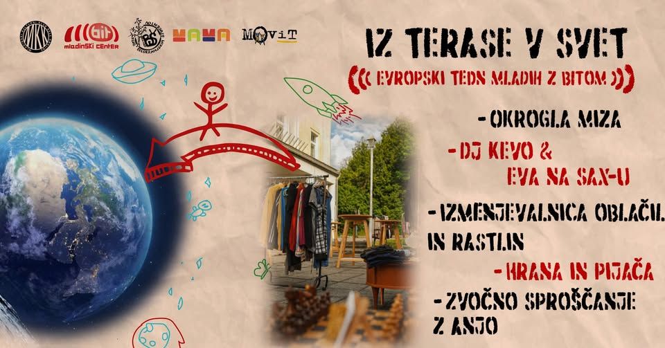 Iz terase v svet – Evropski teden mladih z BIT-om