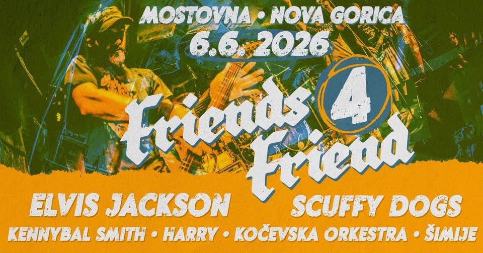 FRIENDS 4 FRIEND - dobrodelni koncert