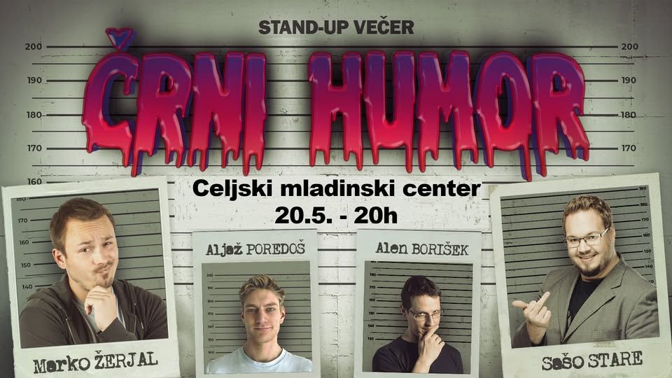Stand up ČRNI HUMOR Celje
