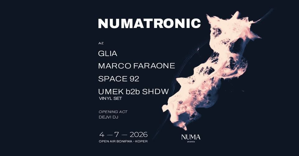 NUMATRONIC 4 – 7 – 2026 – KOPER – SLOVENIA