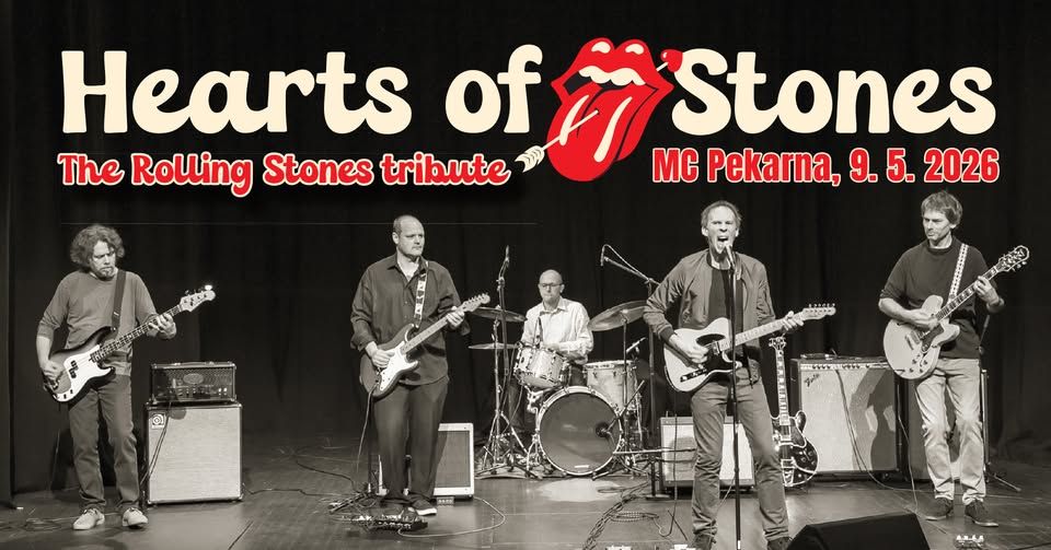 THE ROLLING STONES tribute koncert (Hearts of Stones) / sob 9. 5. 2026 / Maribor, MC Pekarna