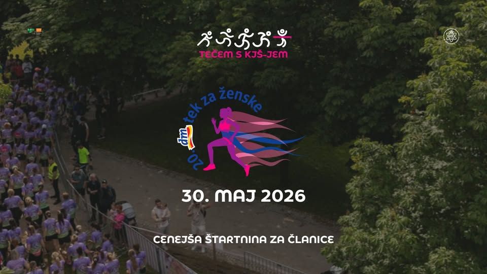 Tečem s KJŠ-jem: dm tek za ženske