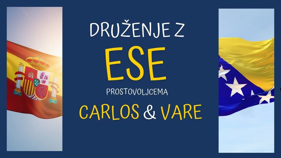 Druženje z ESE prostovoljcema - Carlosom & Varetom
