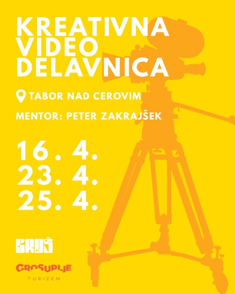 Kreativna video delavnica za člane Groša