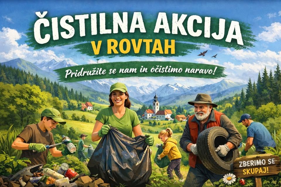 ČISTILNA AKCIJA ROVTE 2026