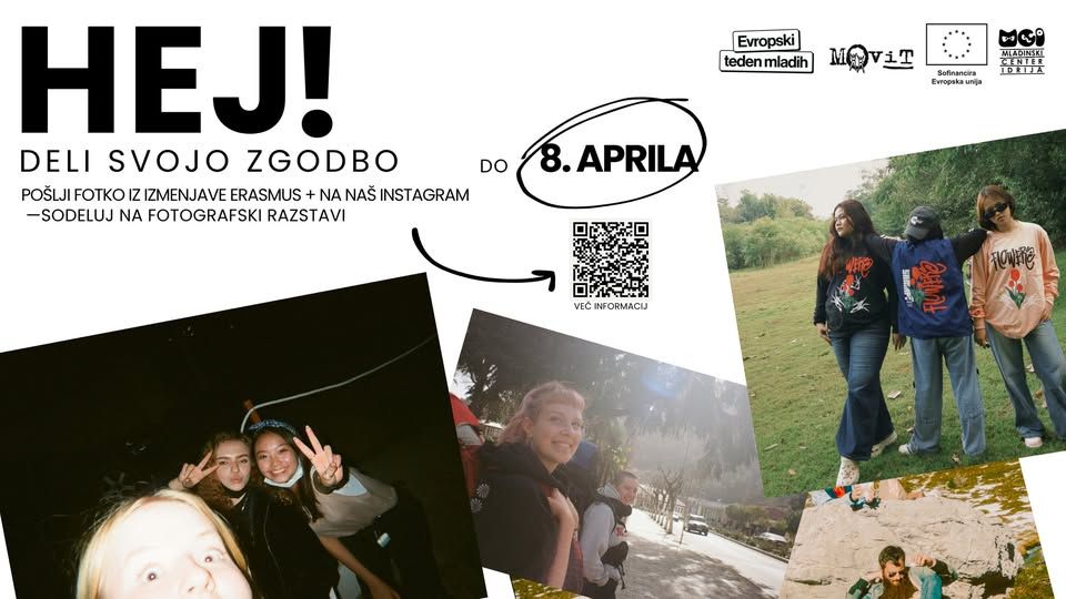 Odprt poziv za sodelovanje na fotografski razstavi