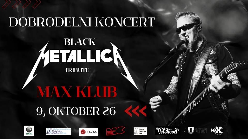DOBRODELNI KONCERT BLACK METALLICA