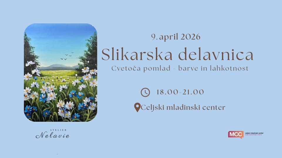 Slikarska delavnica: Cvetoča pomlad