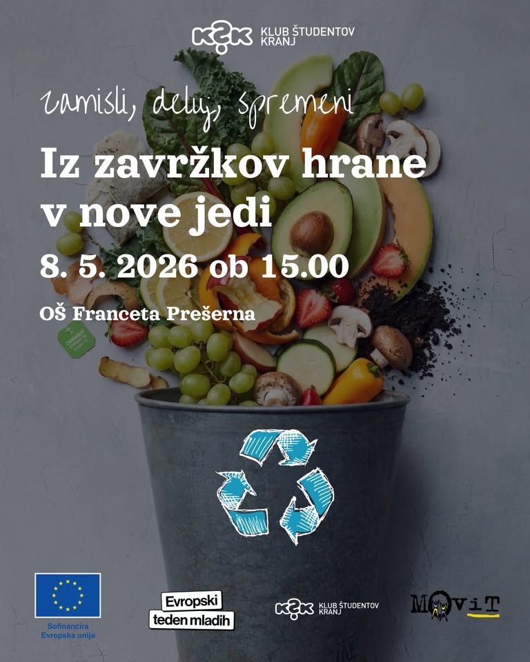 Zamisli, deluj, spremeni - Iz zavržkov hrane v nove jedi