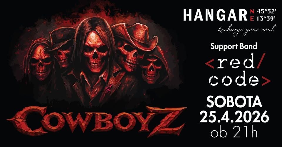 CowboyZ & Red Code live at Hangar