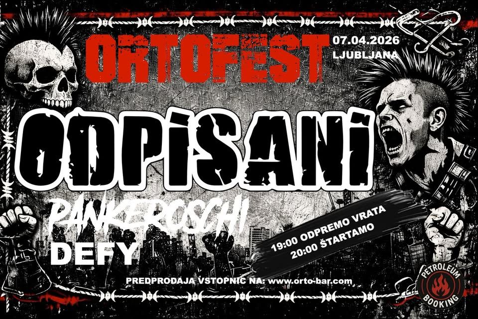 ODPISANI + Pankeroschi + Defy - ORTOFEST