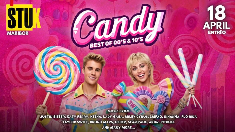 CANDY SEASON CLOSING Štuk Maribor 18.4.