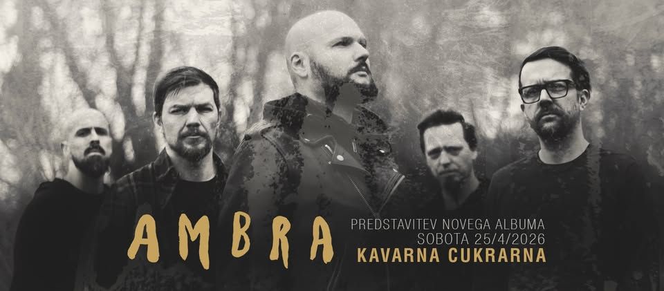 Koncert AMBRA — Kavarna STOW Cukrarna