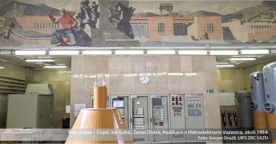 Predavanje MED SOCIALISTIČNIM REALIZMOM IN ABSTRAKCIJO.Umetniška dela za javne ustanove po letu 1945