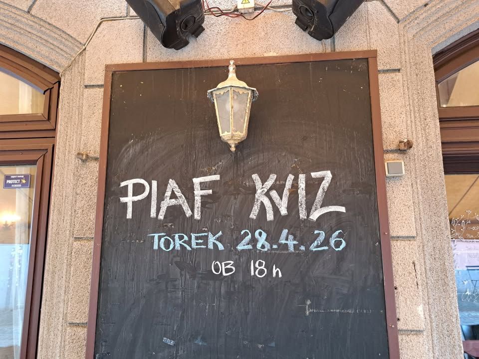 PIAF KVIZ #81 - Torek, 28. 4. 2025