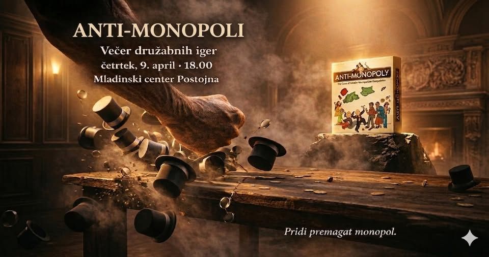 Večer družabnih iger: Anti-monopoli