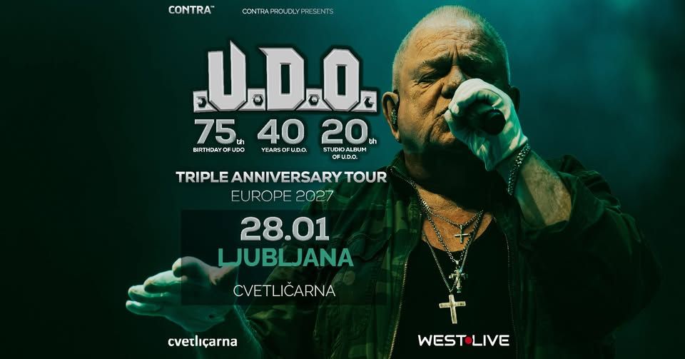 U.D.O. | LJUBLJANA | 02.02.2027