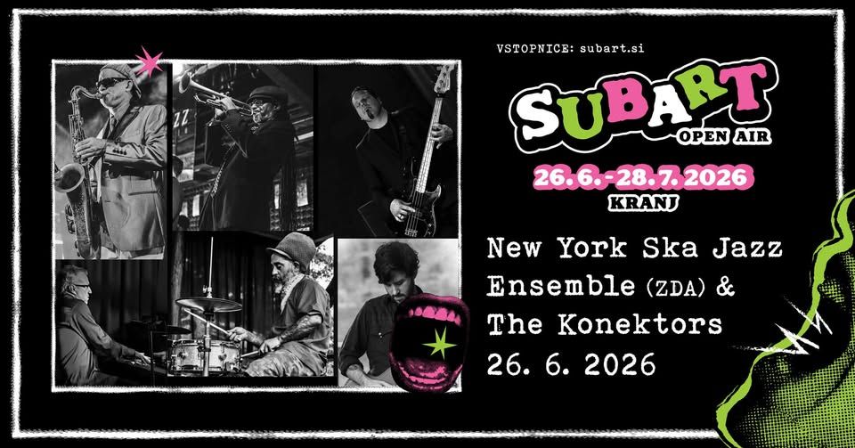 New York Ska-Jazz Ensemble (ZDA), The Konektors • Subart Open Air