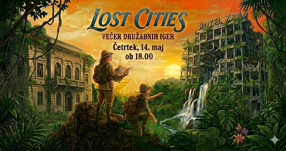 Večer družabnih iger: Lost Cities