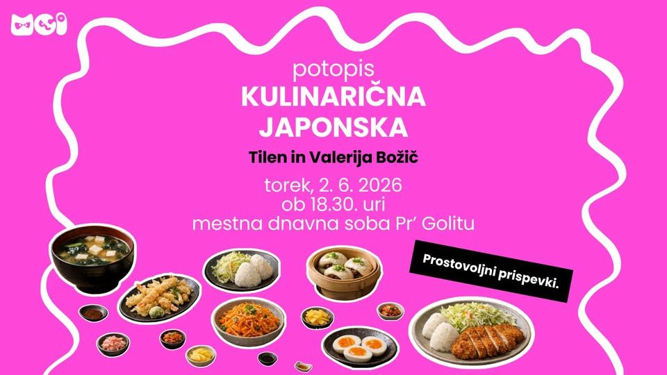 Potopis Kulinarična Japonska // Misija: nov MC Mobil