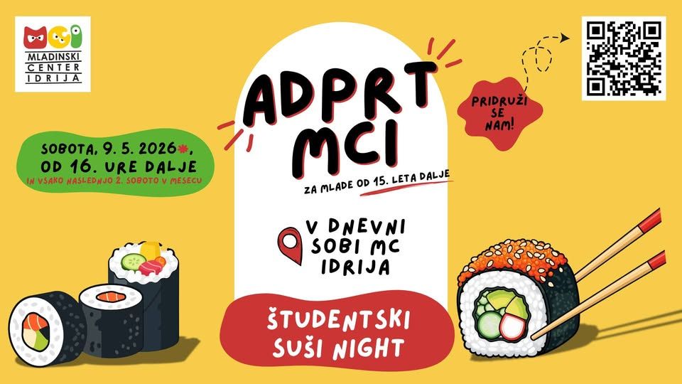 ŠTUDENTSKI SUŠI NIGHT - Adprt MCI